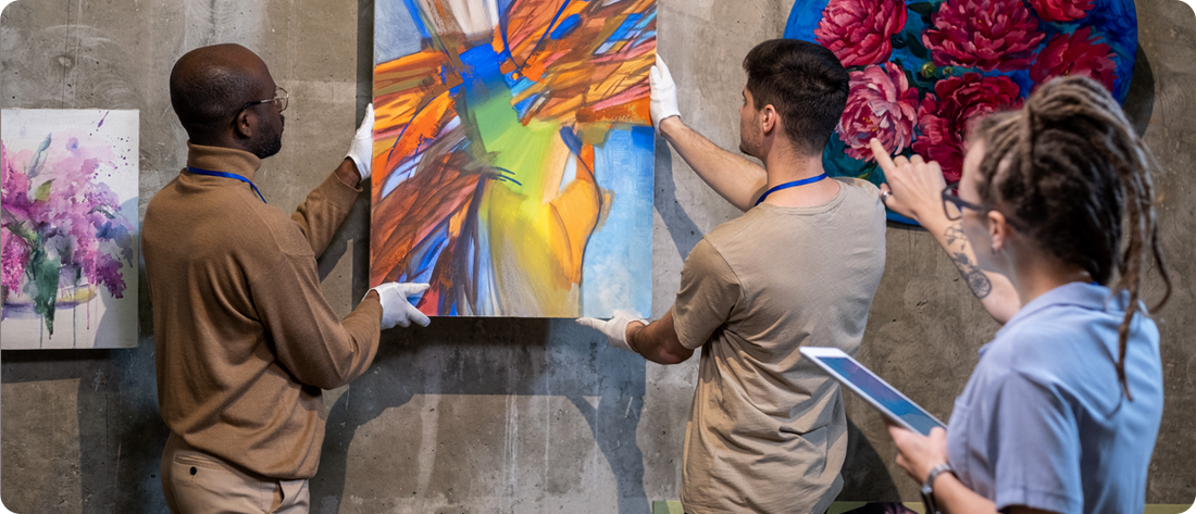 Curating an Exhibit: Behind the Scenes at an Art Gallery