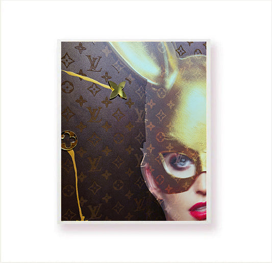 Close up of the digital painting.