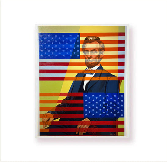 Abraham Lincoln: Merging with The Flag