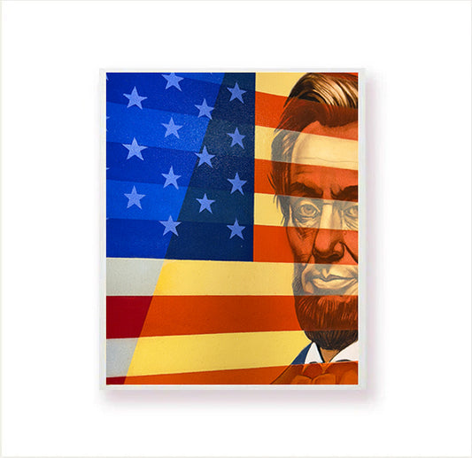 Abraham Lincoln: Merging with The Flag