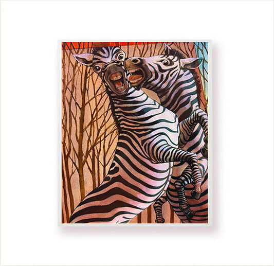 Battle of Black and White Stripes