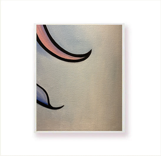 A second close up of the painting.