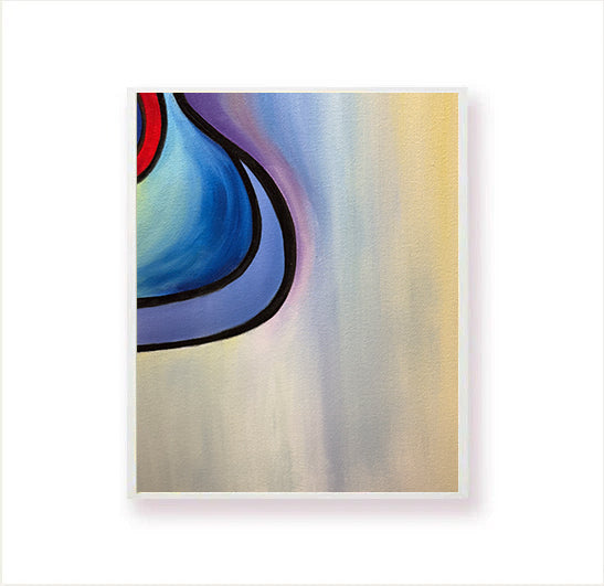 A second close up of the painting.