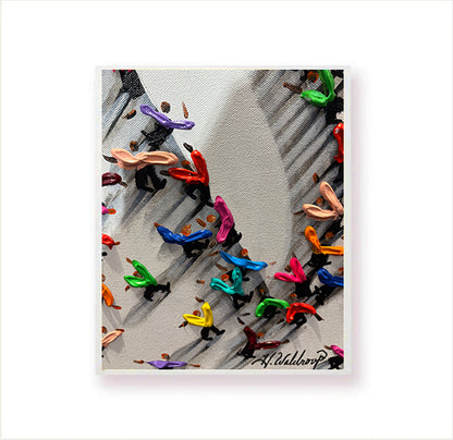 Love (in Hebrew - Colored)